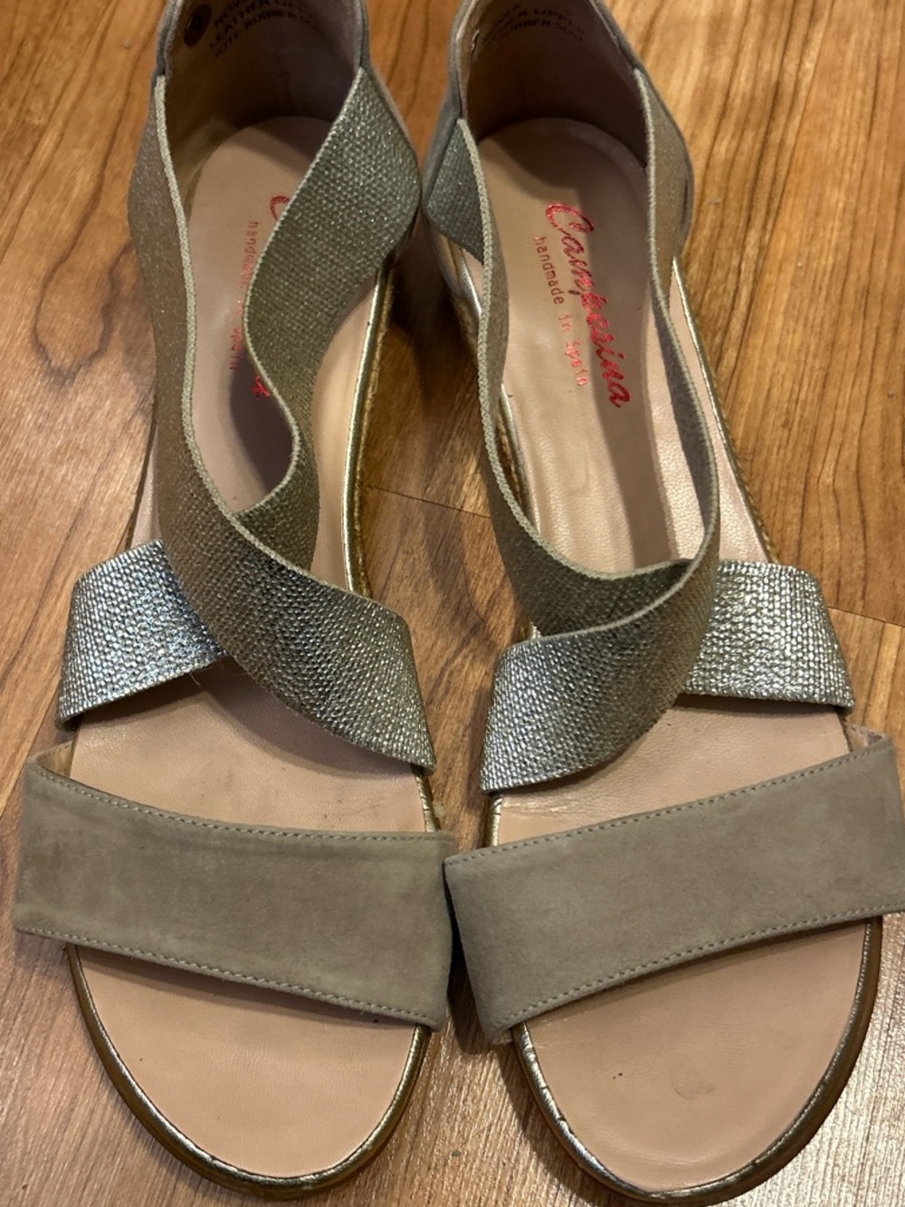 Women’s Campesina Nover Criss Cross Sandals Size 40 - Picture 4 of 12